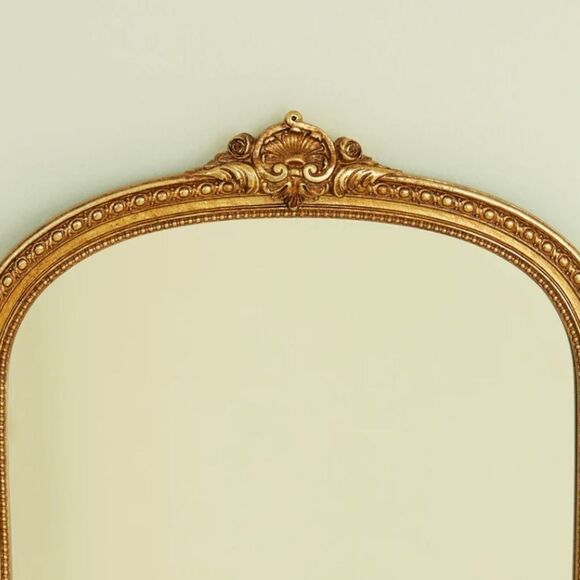 ALTAR’D STATE Gold Tone Ornate Mirror Framed Easel Style 10 x 8 inches - Picture 5 of 10